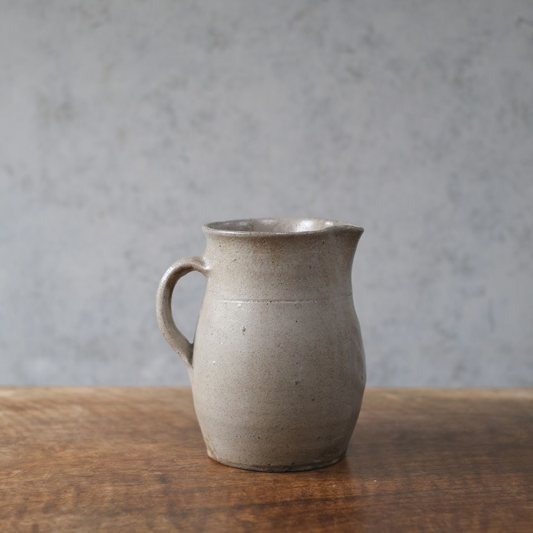 アンティークピッチャー ジャグ 陶器 フランス1