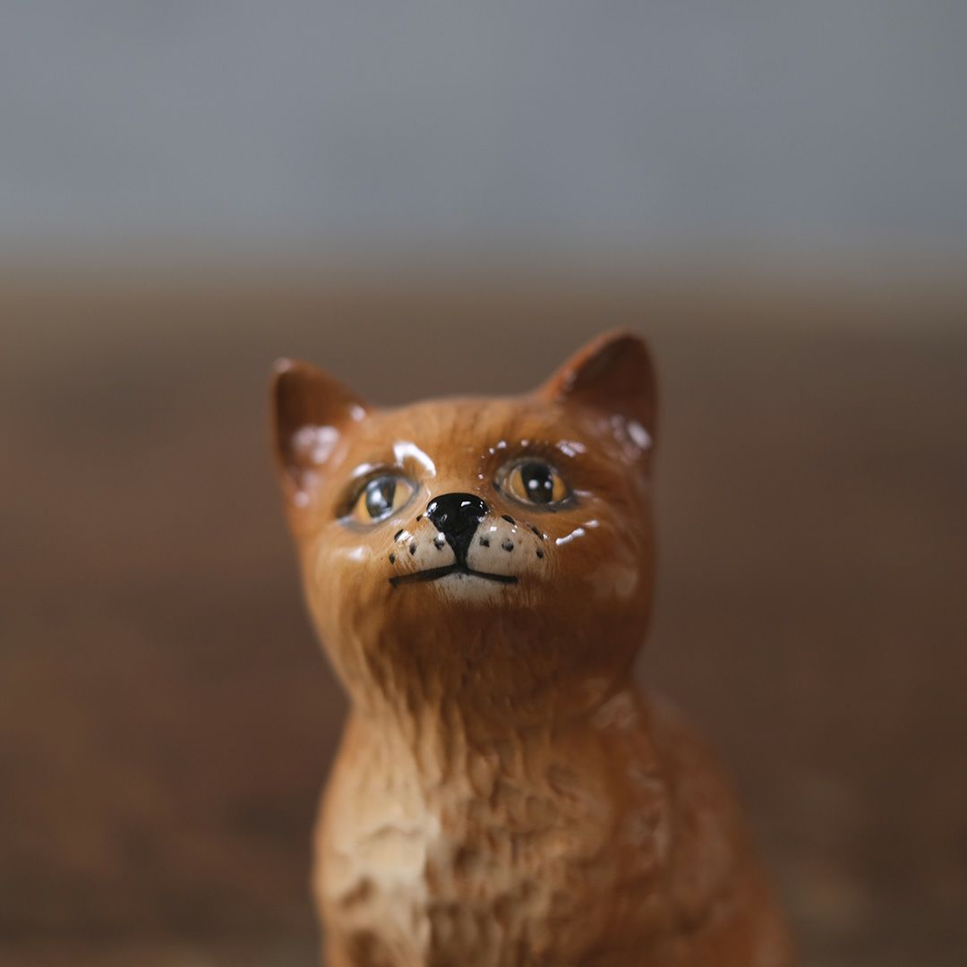 ヴィンテージフィギリン猫 BESWICK ベスウィック イギリス 置物8