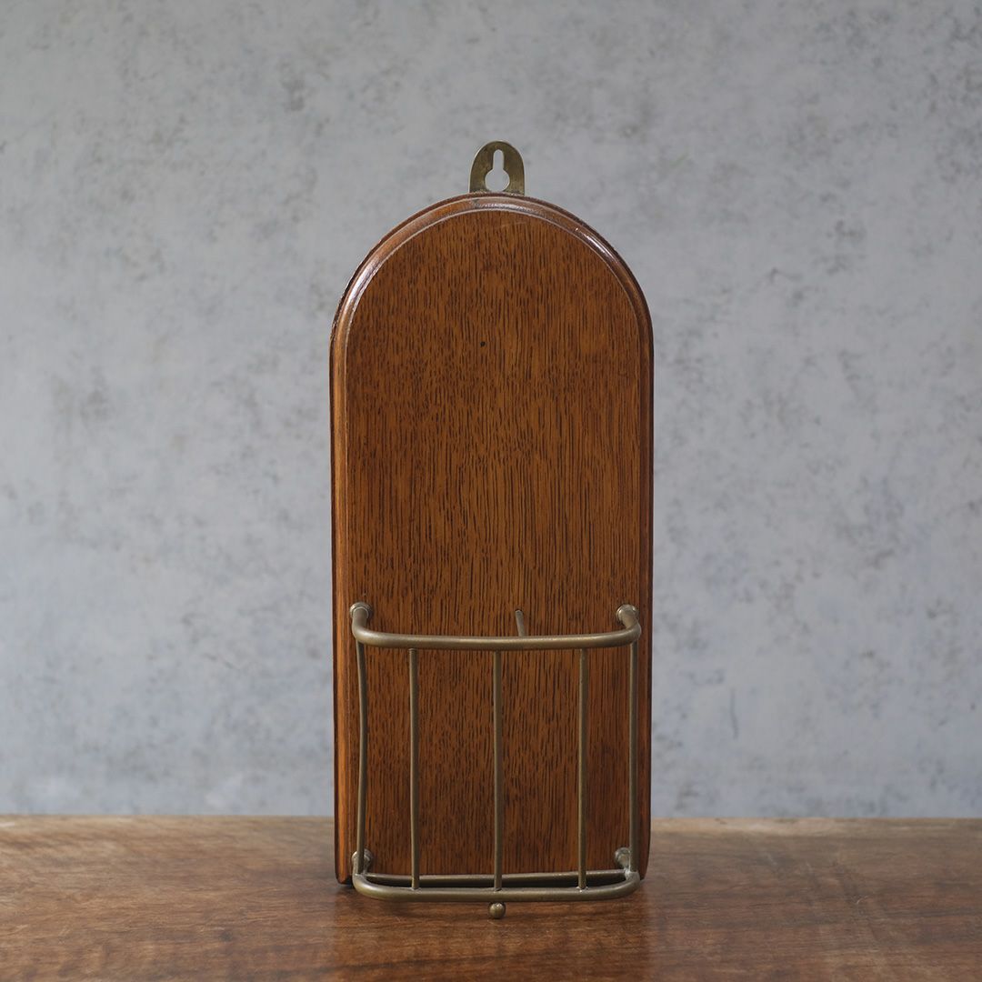 アンティークレターケース 新聞入れ イギリス 木製2