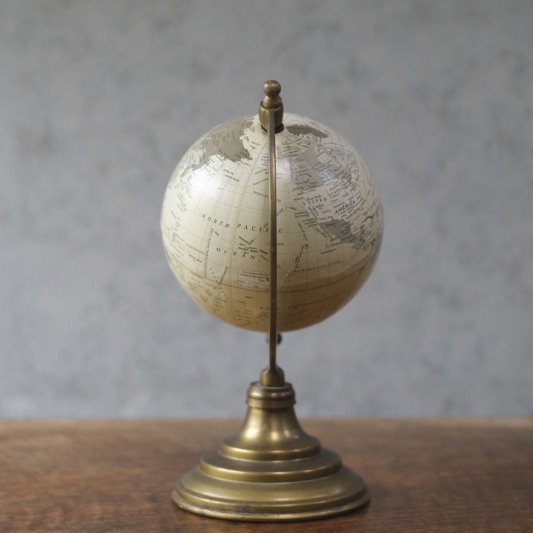 ヴィンテージグローブ イギリス 地球儀 置物3