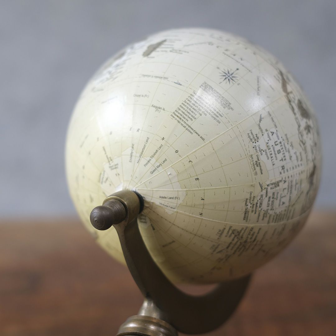 ヴィンテージグローブ イギリス 地球儀 置物6