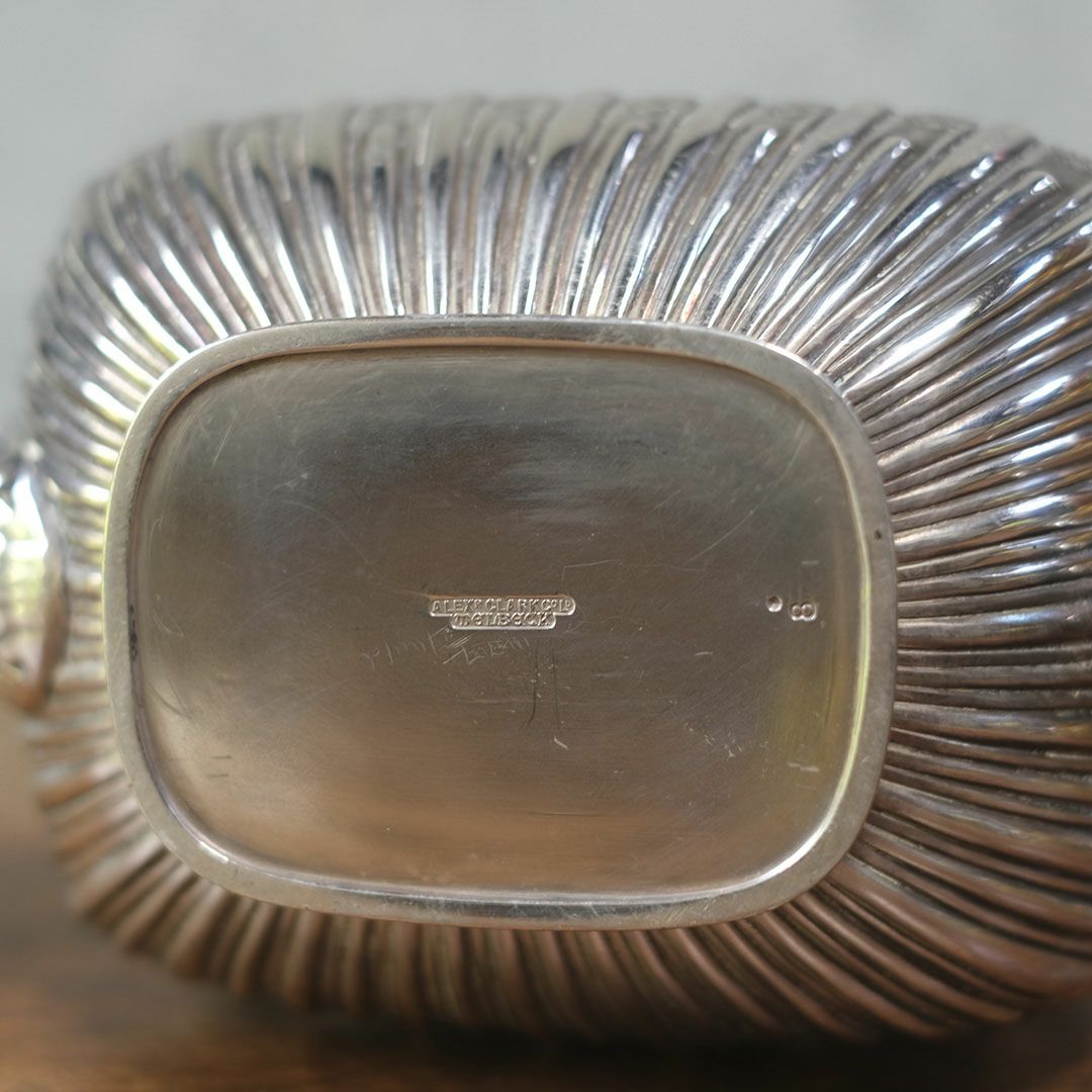 アンティークティーポット シルバープレート イギリス8