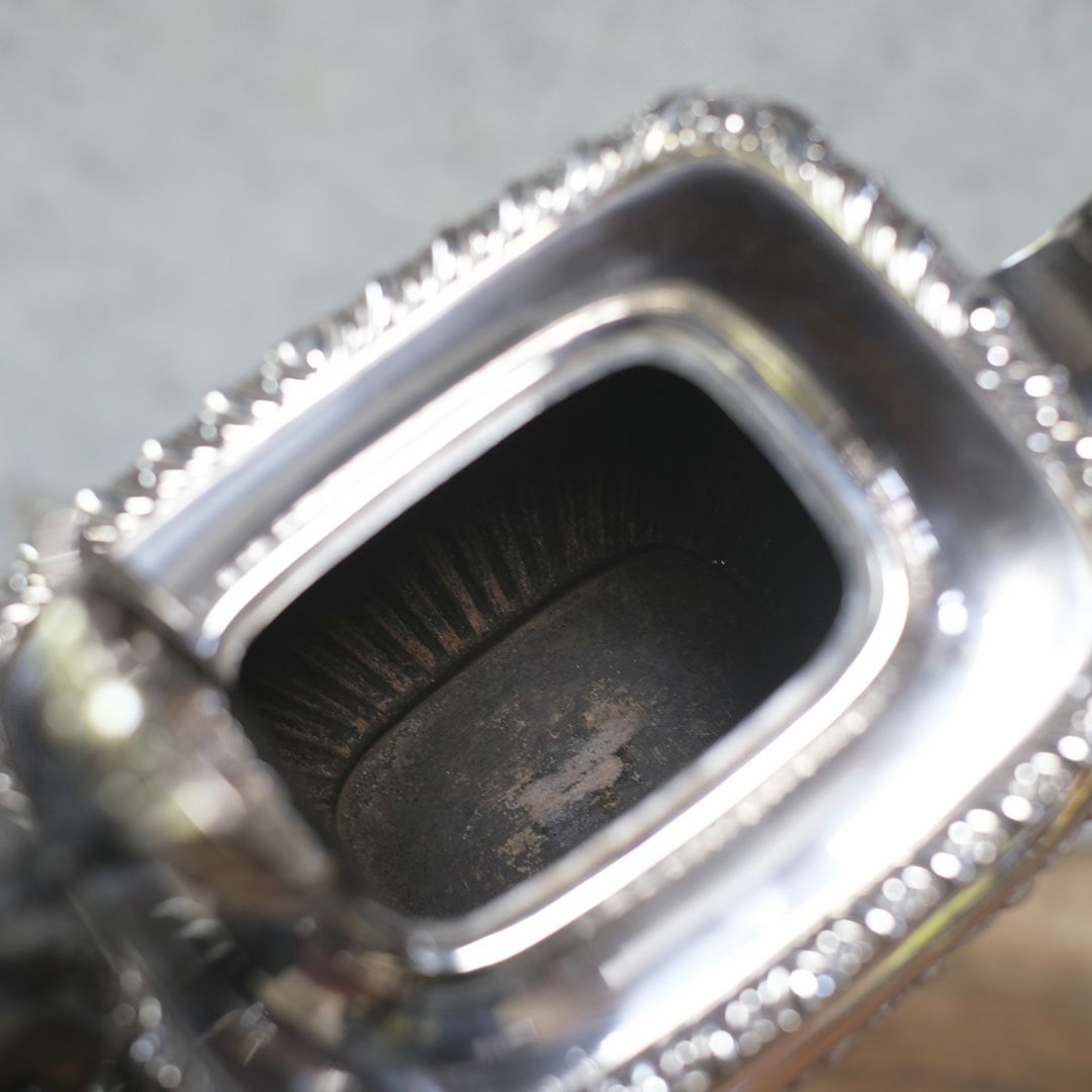 アンティークティーポット シルバープレート イギリス9