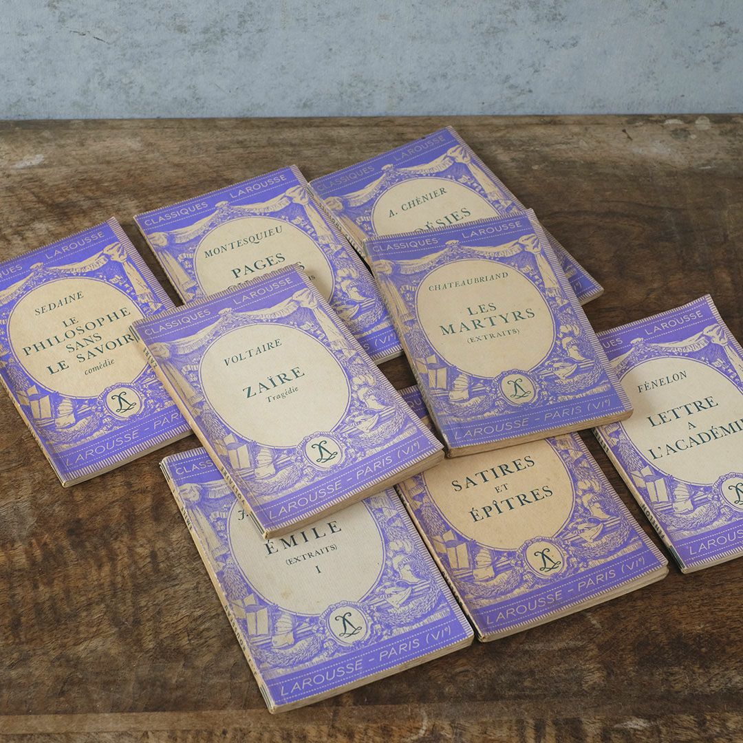 アンティークブック 挿絵付き フランス 本6