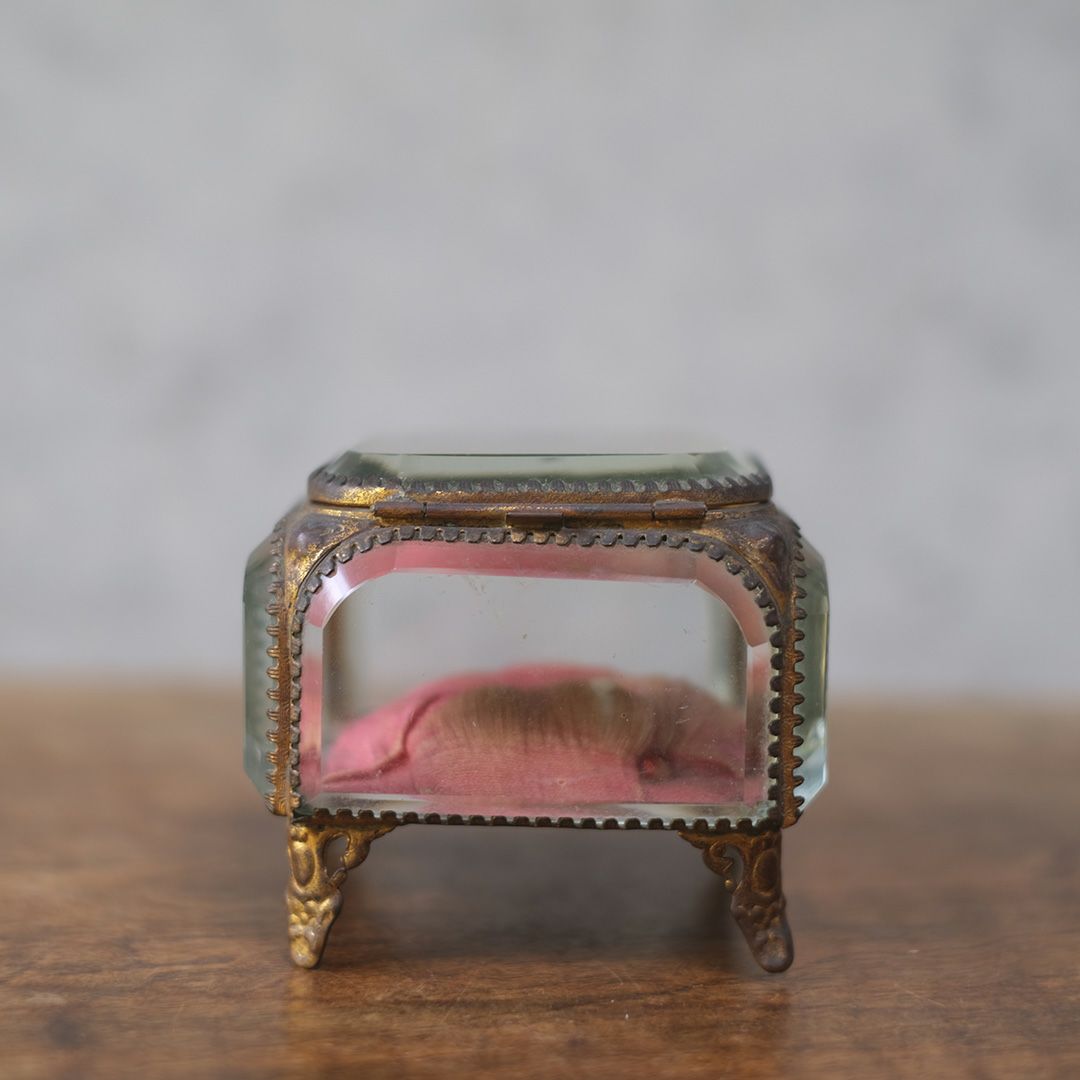 アンティークベベリングジュエリーボックス フランス 宝石箱2