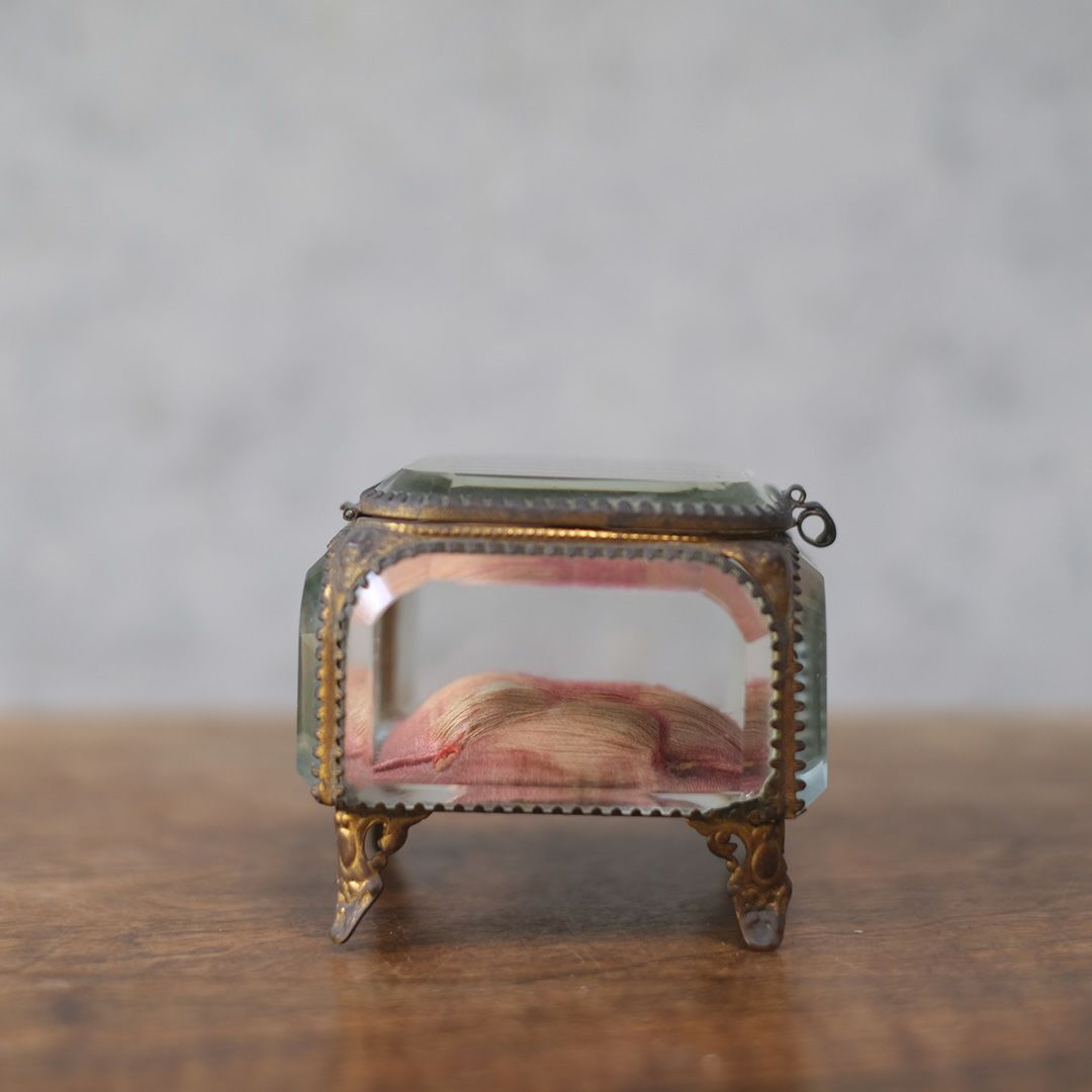 アンティークベベリングジュエリーボックス フランス 宝石箱3