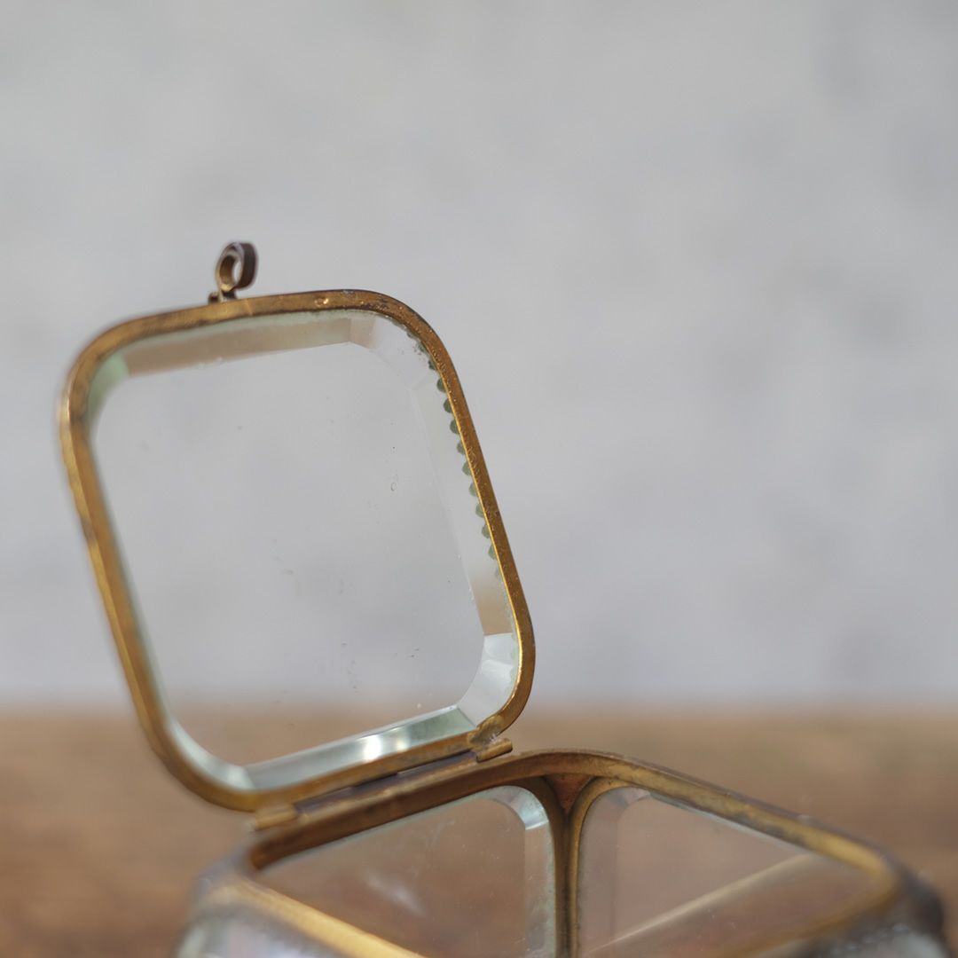 アンティークベベリングジュエリーボックス フランス 宝石箱7