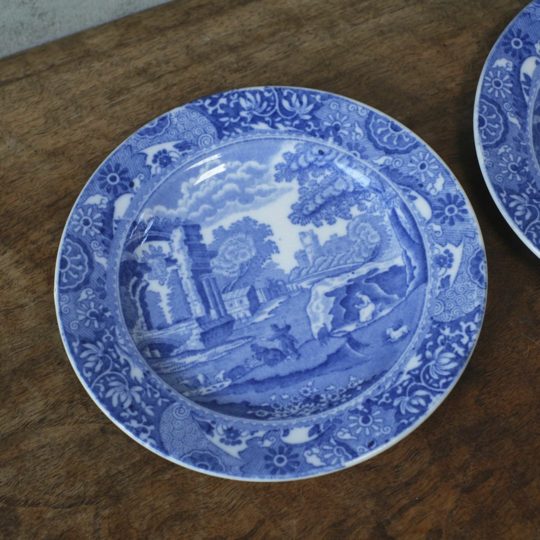アンティーク小皿 SPODE ITALIAN スポード イギリス/アンティーク食器.3