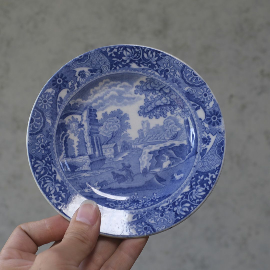 アンティーク小皿 SPODE ITALIAN スポード イギリス/アンティーク食器.4