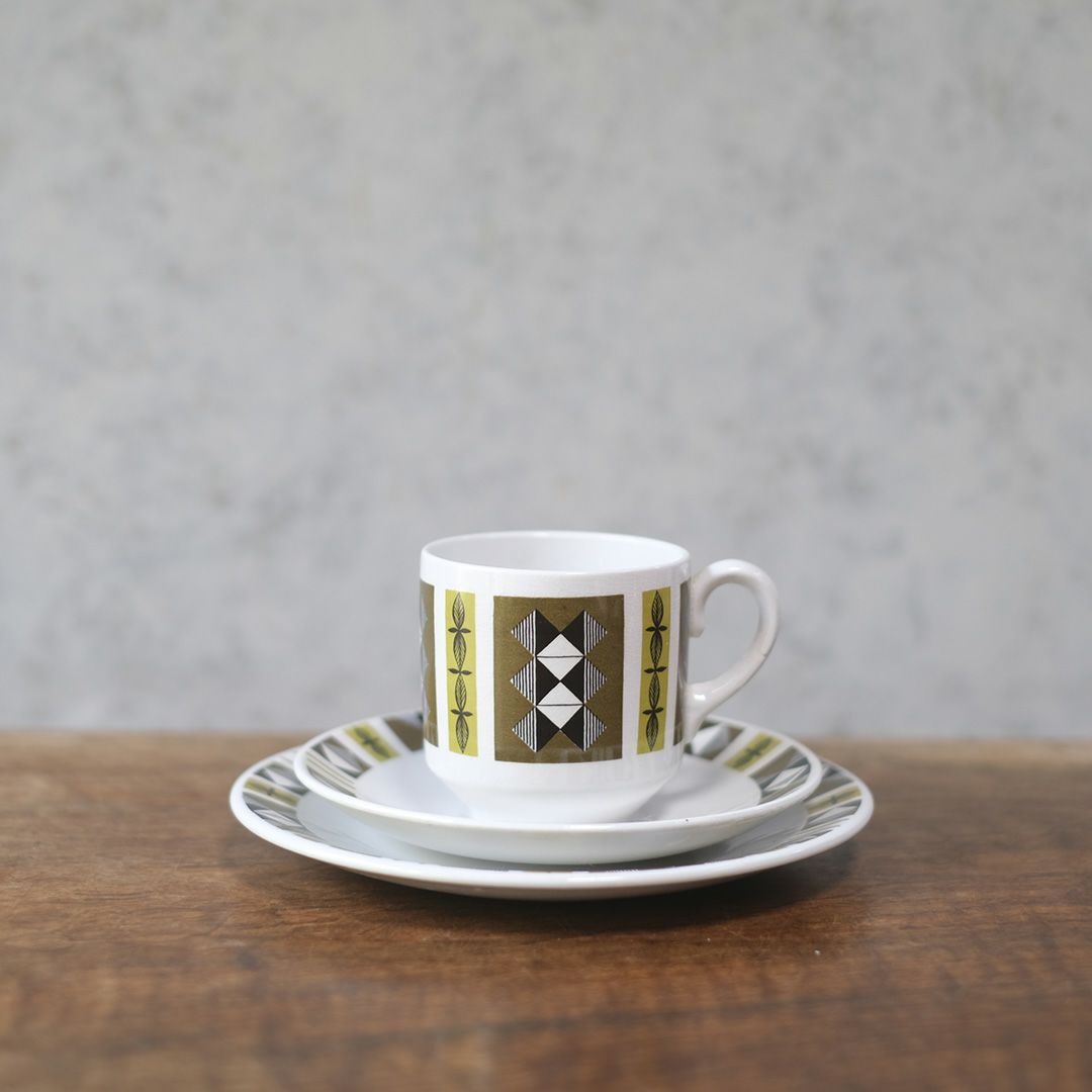 ヴィンテージ MIDWINTER ミッドウィンター コーヒーカップ＆ソーサー イギリス