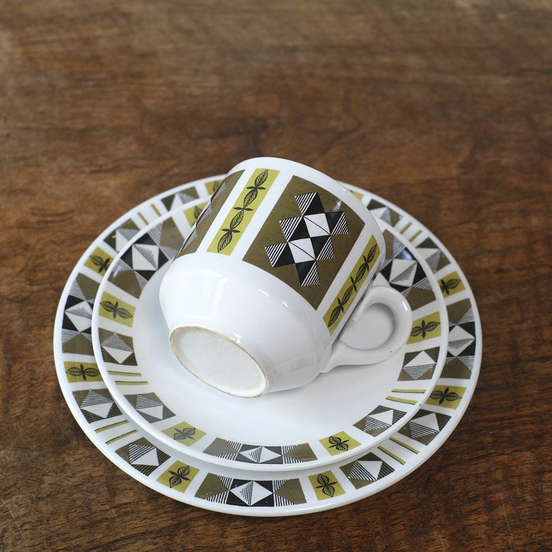 ヴィンテージ MIDWINTER ミッドウィンター コーヒーカップ＆ソーサー イギリス4