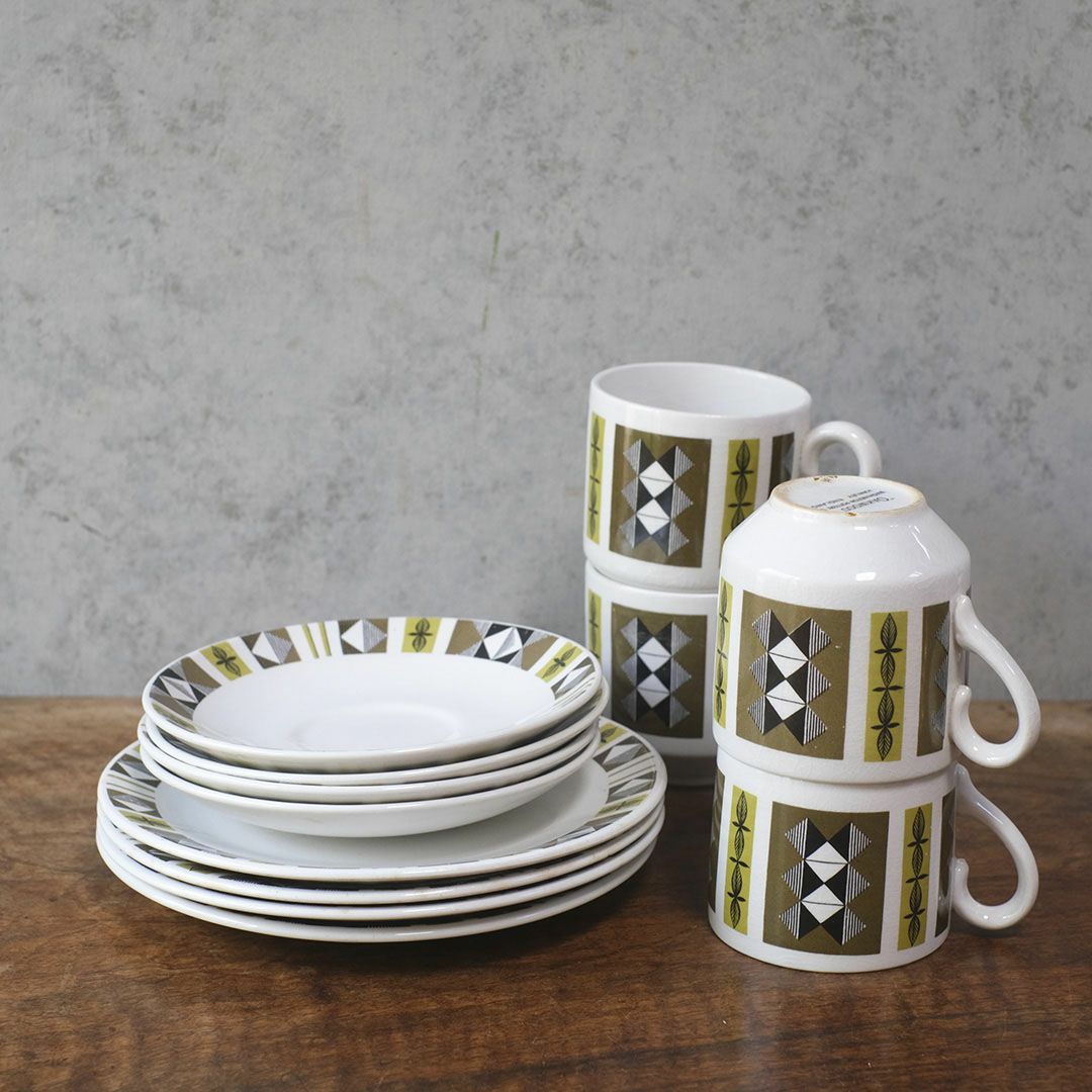 ヴィンテージ MIDWINTER ミッドウィンター コーヒーカップ＆ソーサー イギリス5