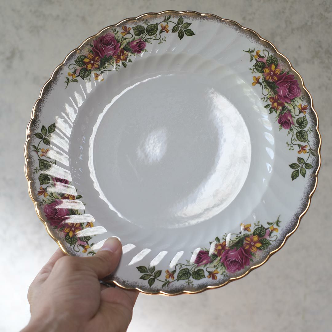 ヴィンテージディナー皿 Royal Albert ロイヤルアルバート イギリス3