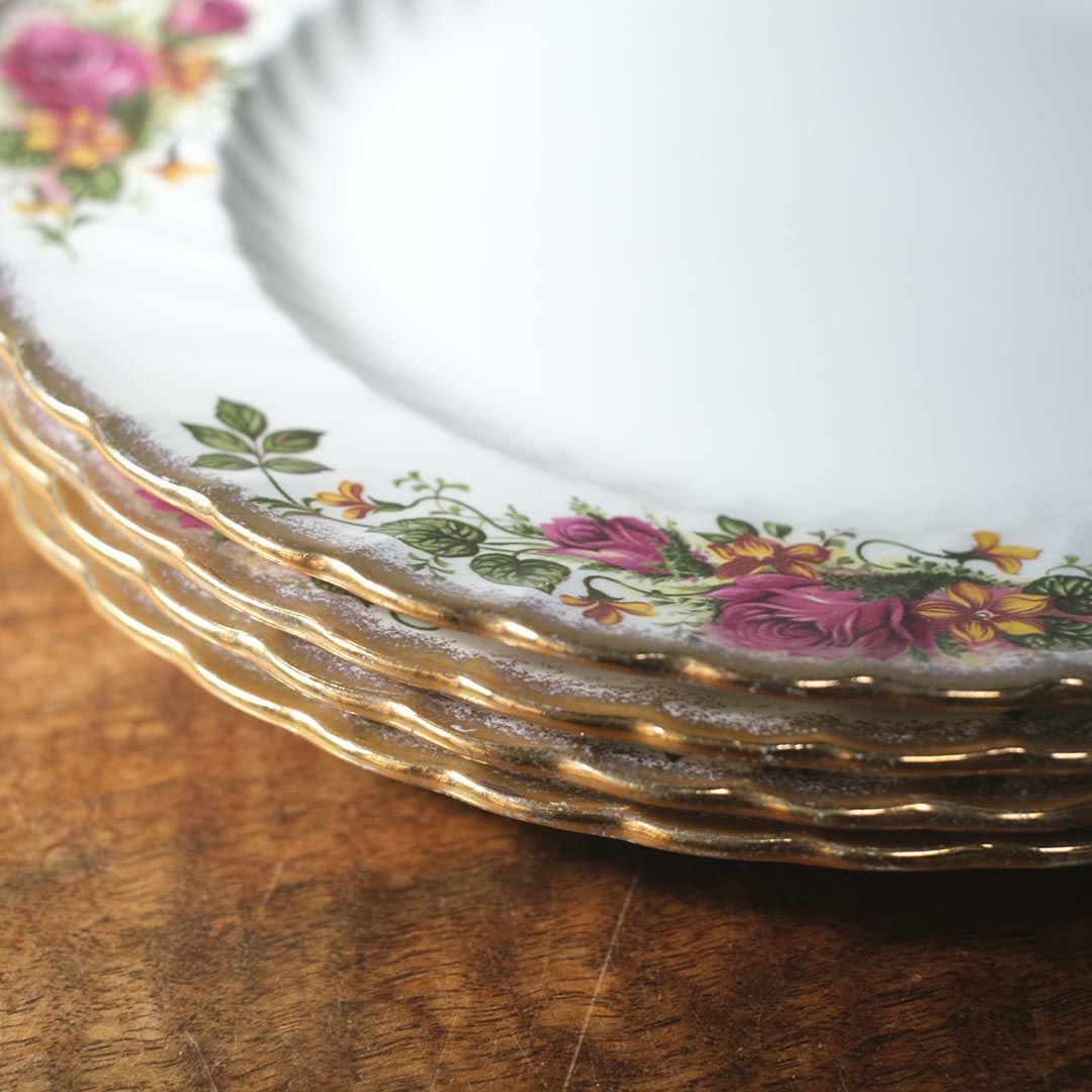 ヴィンテージディナー皿 Royal Albert ロイヤルアルバート イギリス7