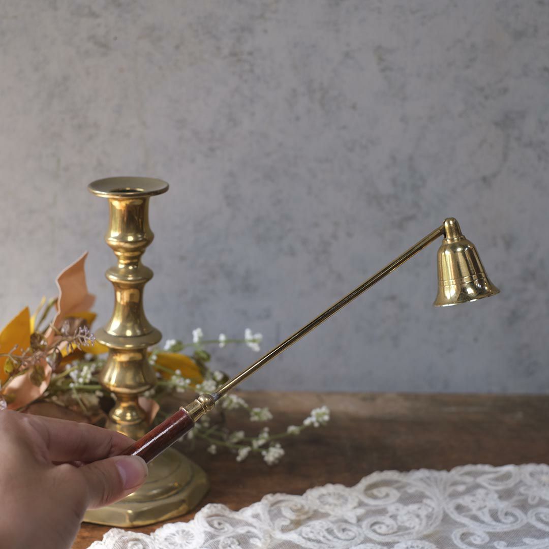 アンティークキャンドルスナッファー(ろうそく火消し)イギリス3