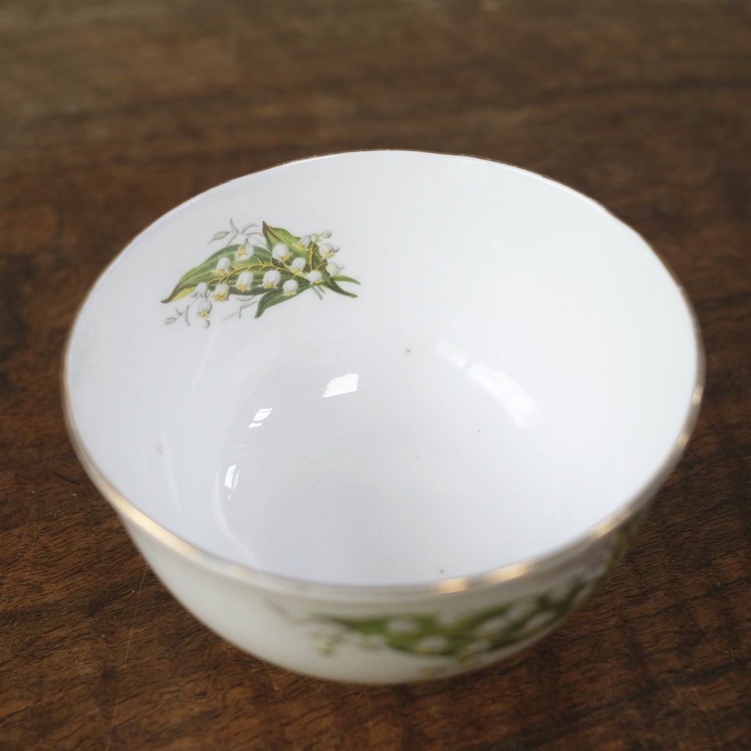 ヴィンテージシュガーボウル MELBA(メルバ) イギリス 鈴蘭5