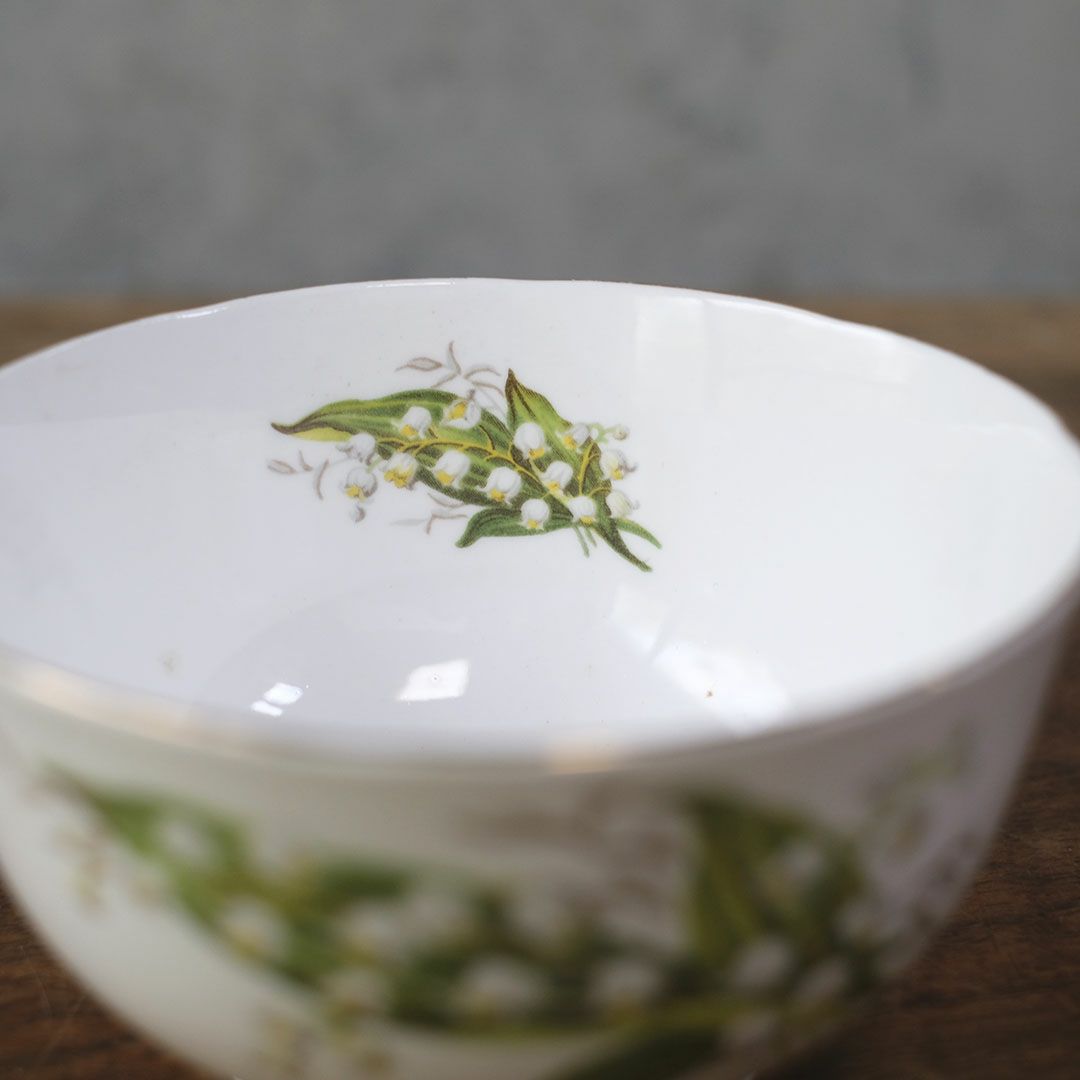 ヴィンテージシュガーボウル MELBA(メルバ) イギリス 鈴蘭6