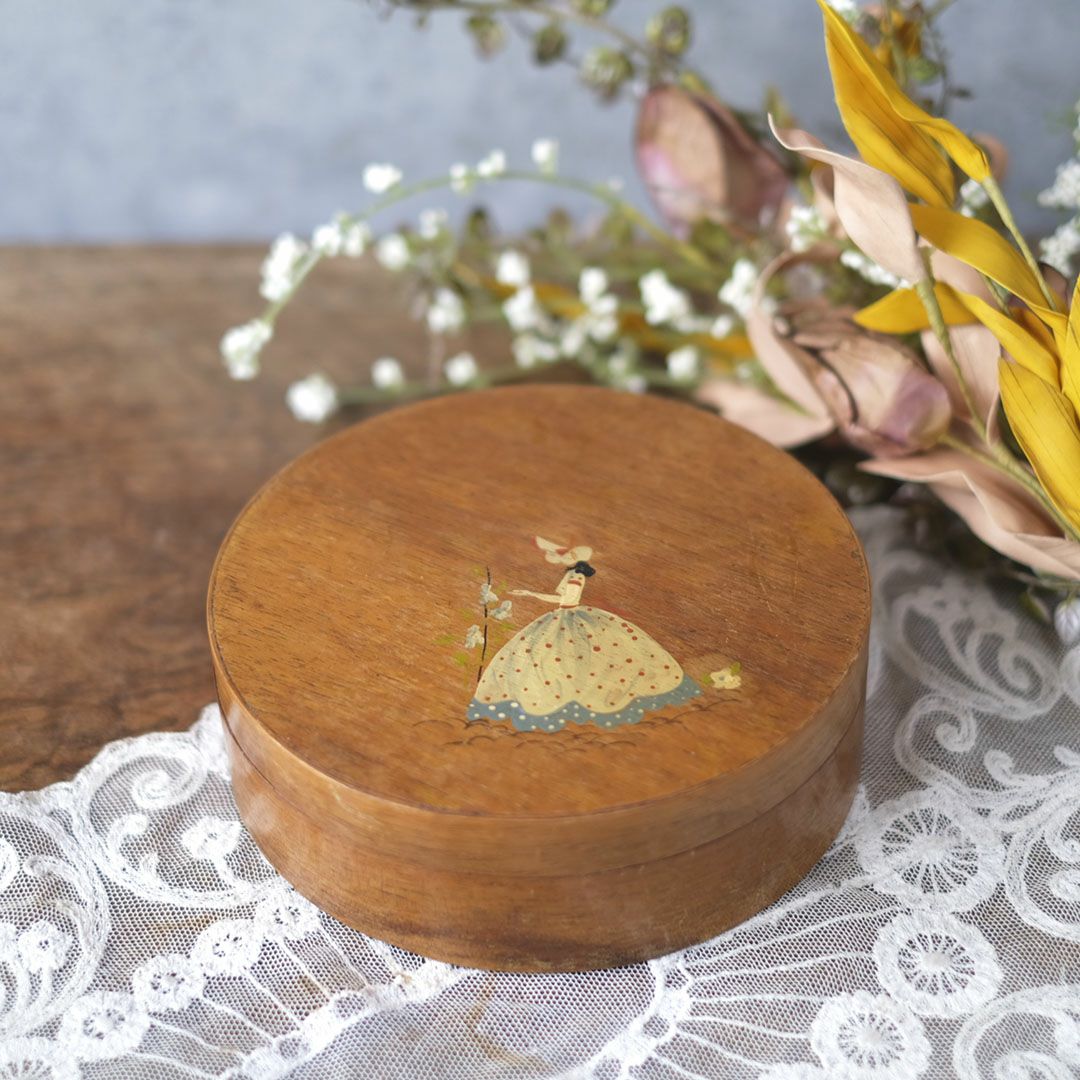 ヴィンテージラウンドボックス