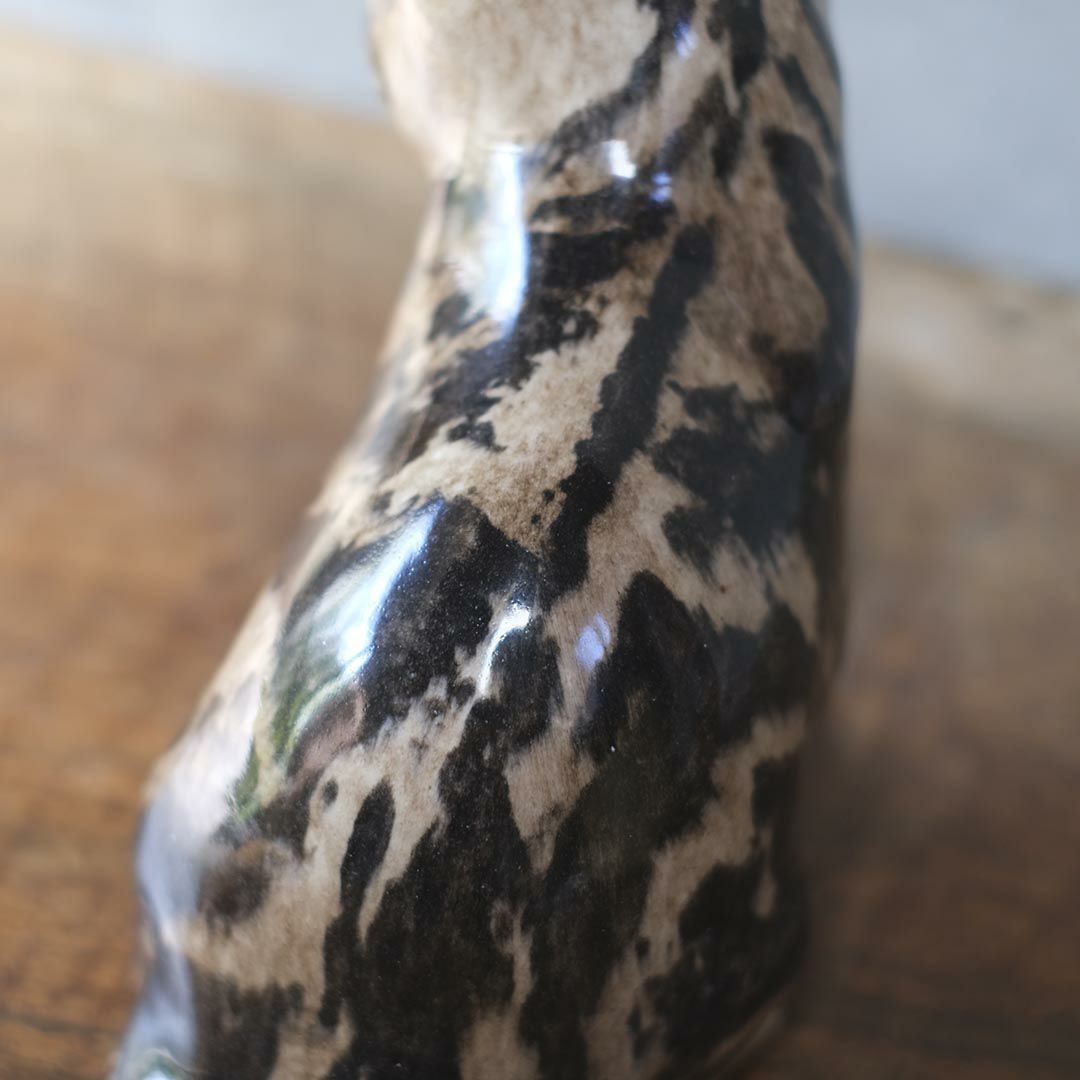 ヴィンテージ ウィンスタンレーキャット/ケンジントンキャット・サビ猫　三毛猫 イギリス 陶芸作家Jenny Winstanley 置物7