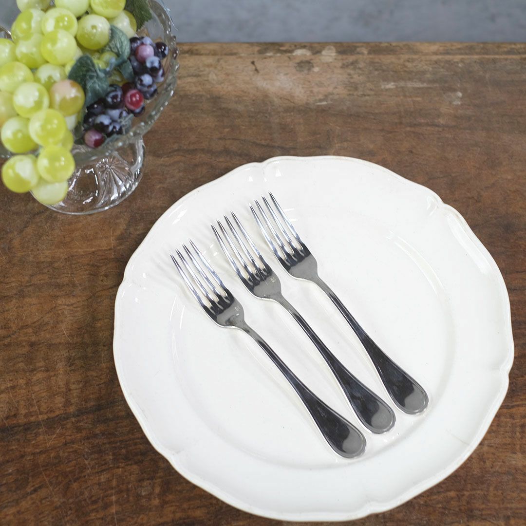 ヴィンテージフォーク シルバープレート カトラリー 銀メッキ イギリス