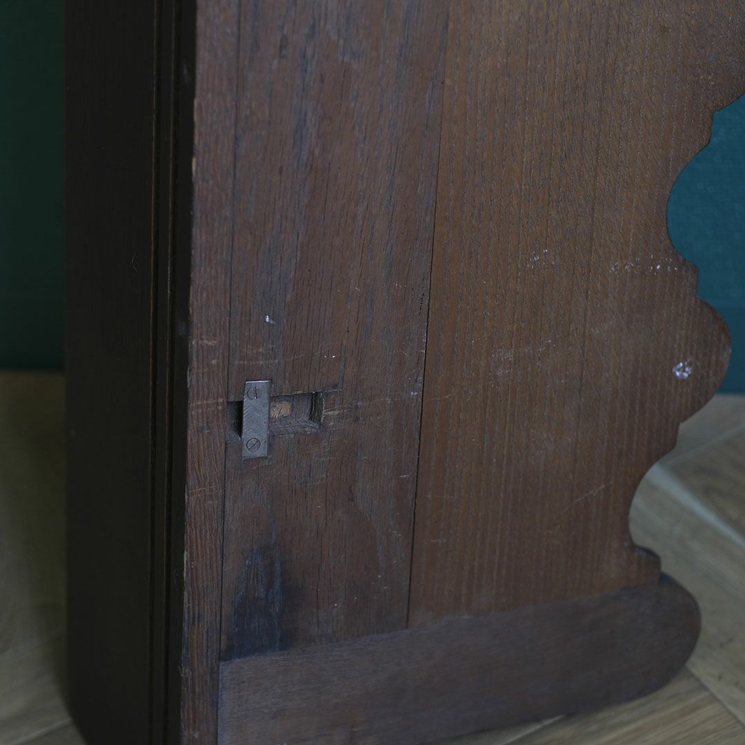 アンティークコートフック フランス 木製 7連フック ウォールハンガー8