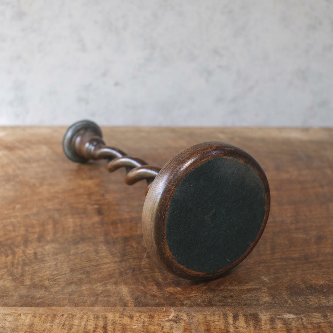 アンティーク キャンドルスティック バーリーツイスト イギリス 燭台6