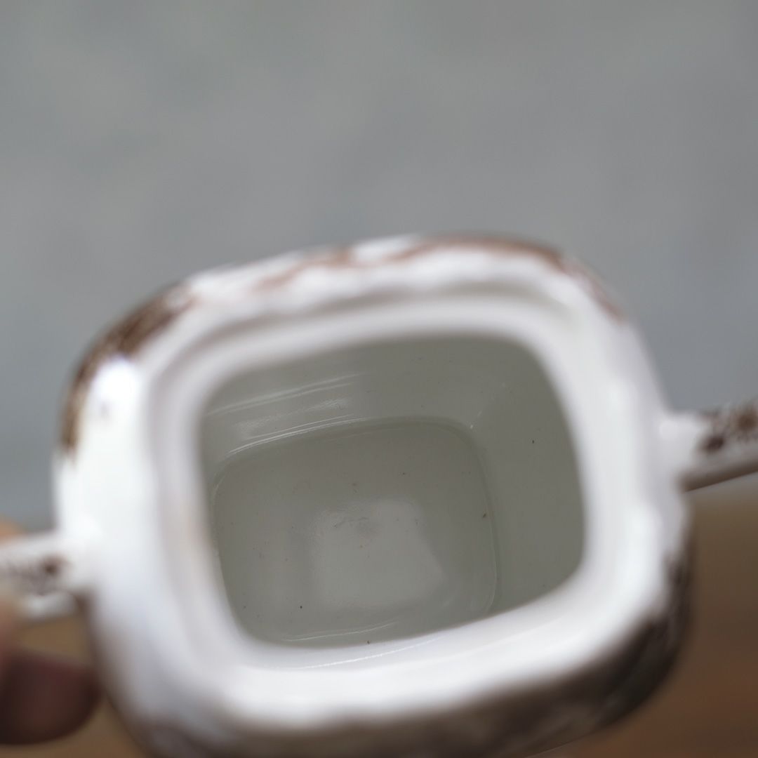 アンティークシュガーポット W.H. Grindley & Co Ltd（グラインドレー）陶器 イギリス9