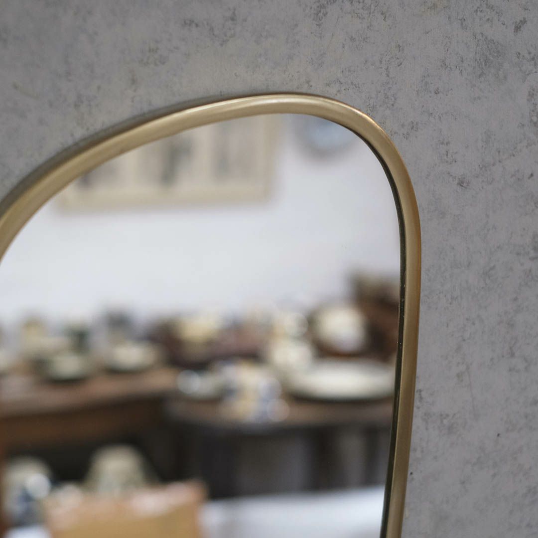 アシンメトリー壁掛けミラー 鏡2