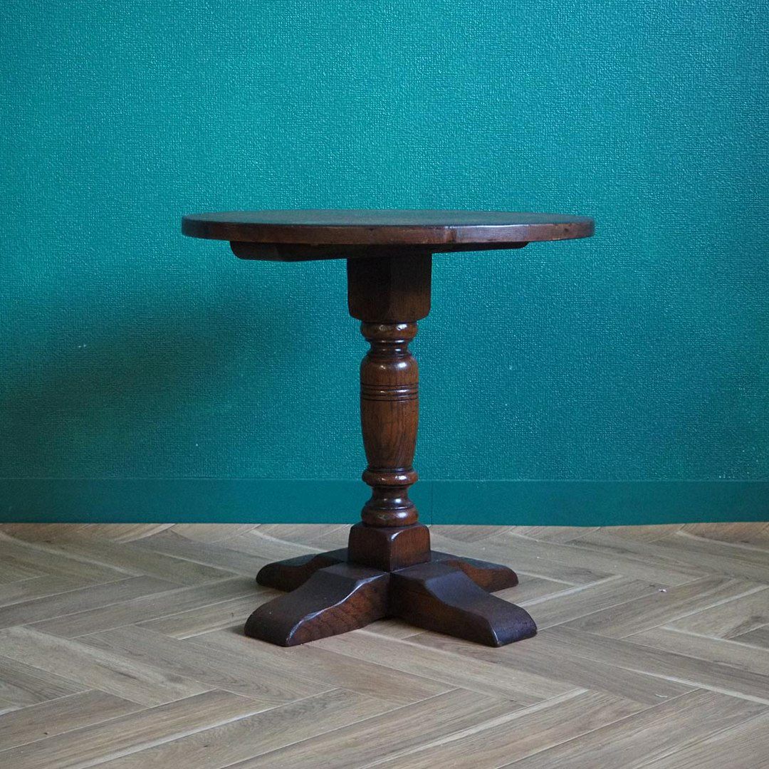 アンティークコーヒーテーブル 丸テーブル アンティーク家具4