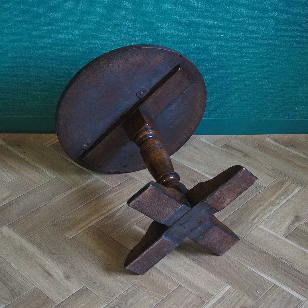 アンティークコーヒーテーブル 丸テーブル アンティーク家具8