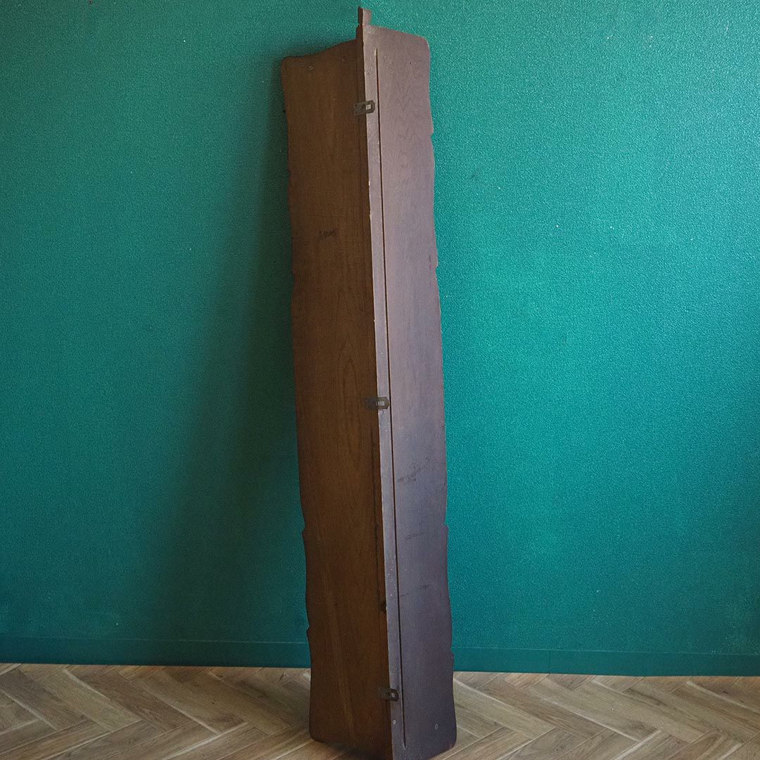 アンティークコートフック フランス 木製 7連フック ウォールハンガー9