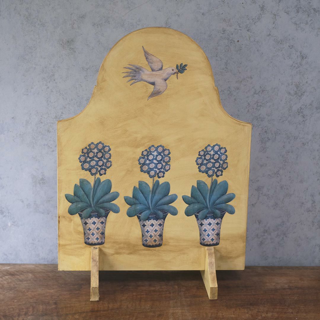 ヴィンテージマントルピース スクリーン 鳥2