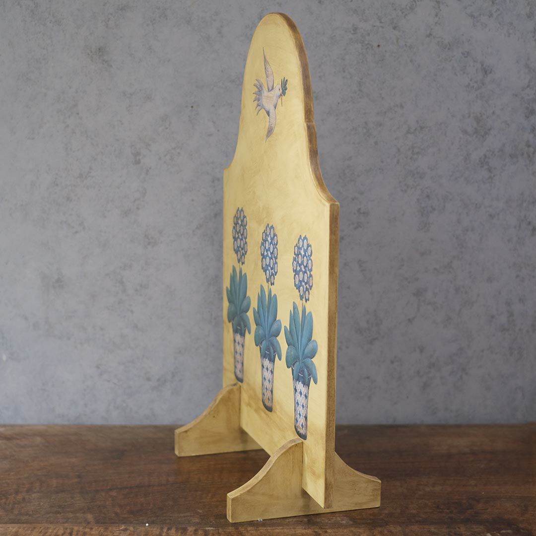 ヴィンテージマントルピース スクリーン 鳥3