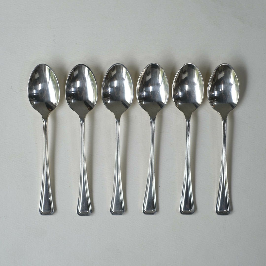 アンティーク ティースプーンセットボックス シルバープレート 銀メッキ イギリス4