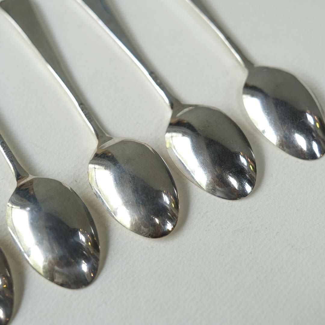 アンティーク ティースプーンセットボックス シルバープレート 銀メッキ イギリス6