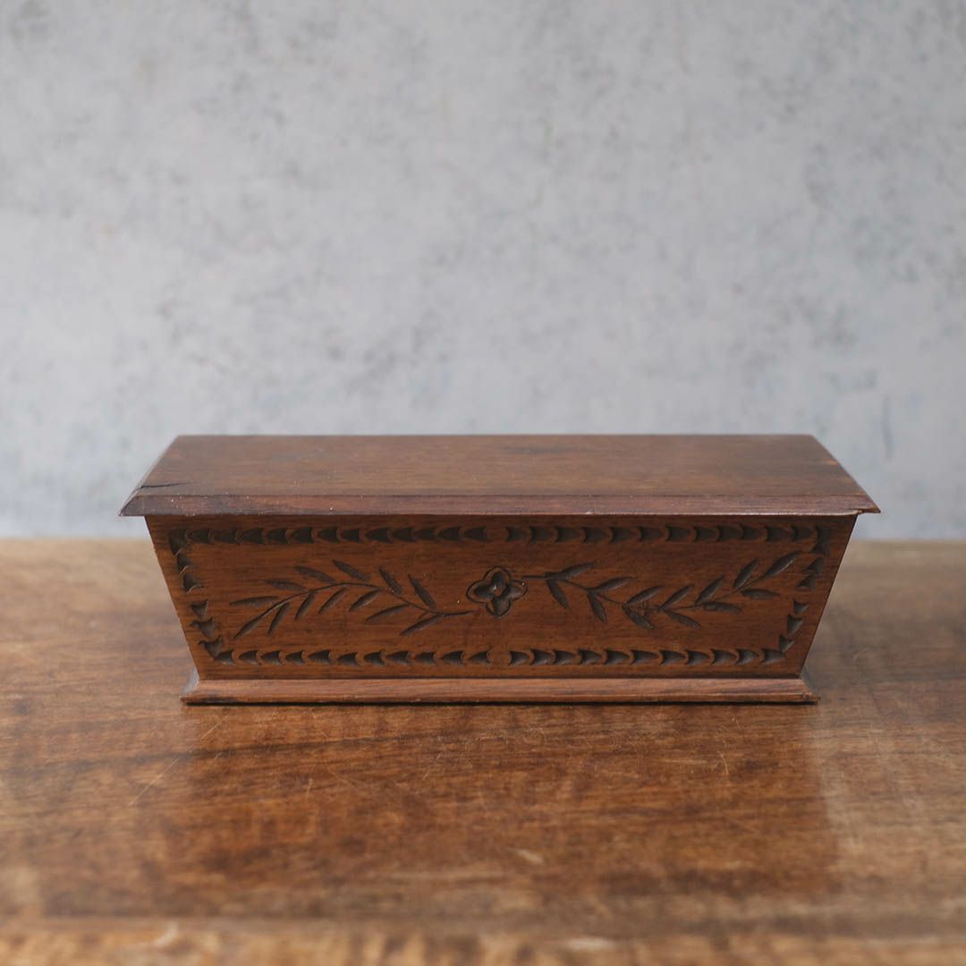 アンティークボックス フランス 木製2