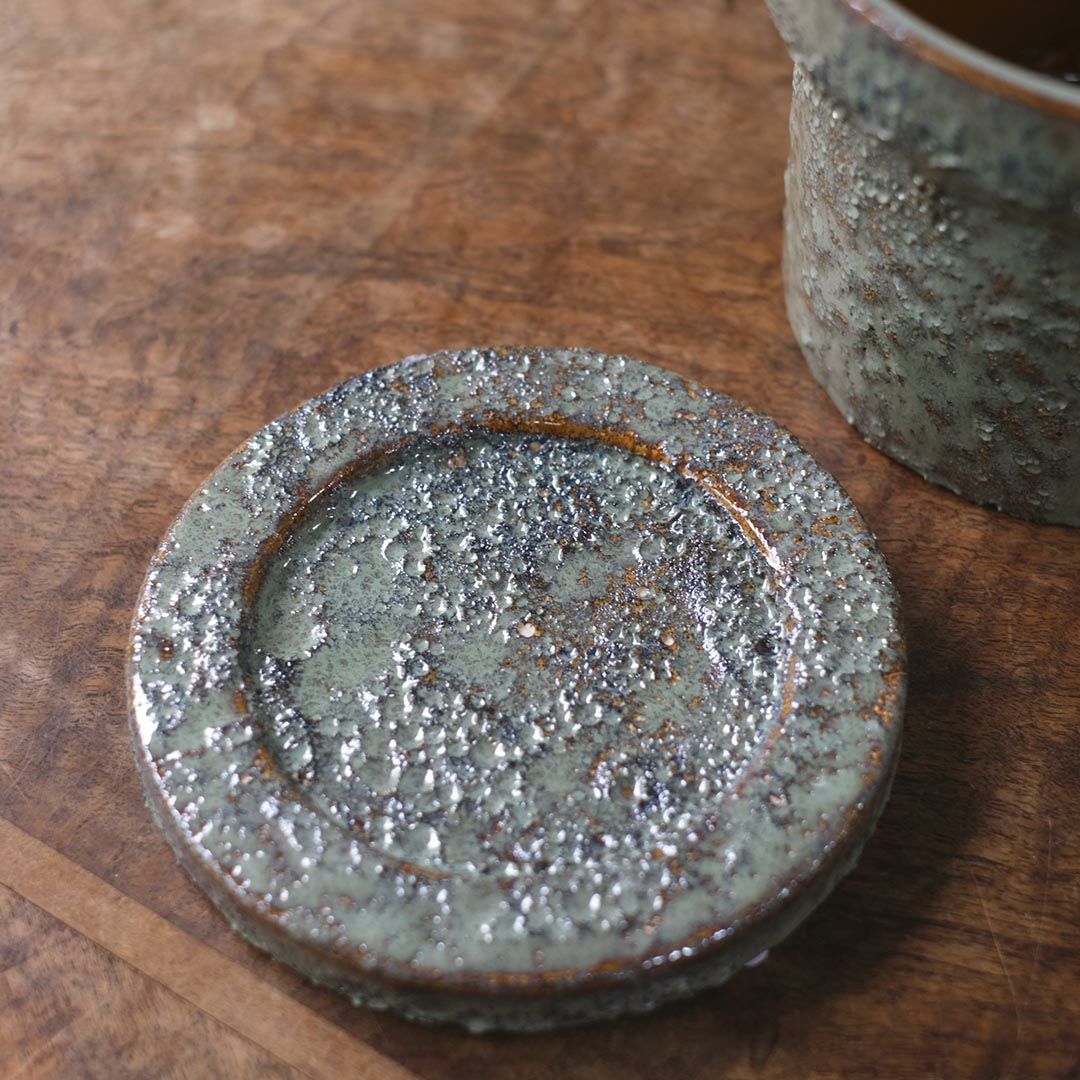 童話の鉢植えシリーズ 陶器のプランター&受け皿セット9