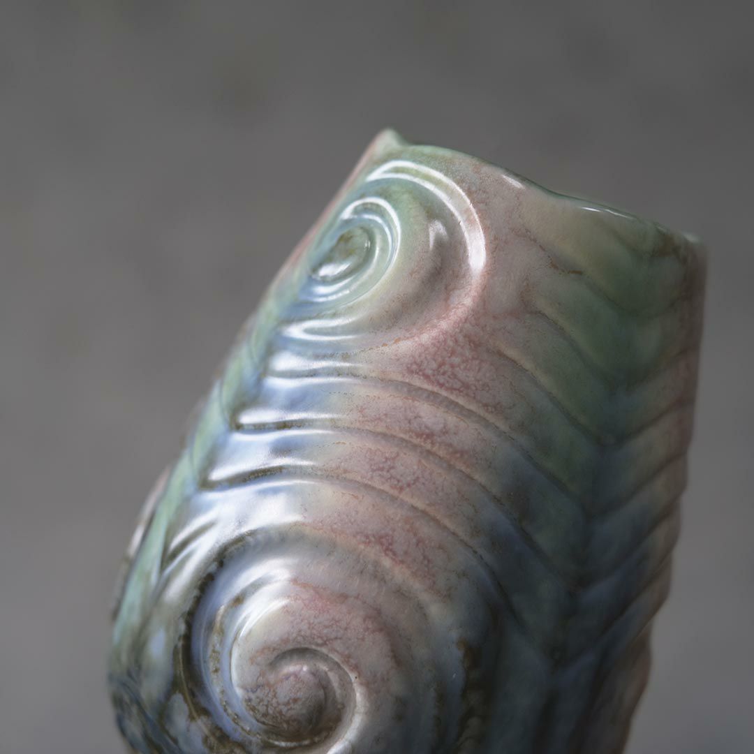 ヴィンテージフラワーベース アートオブジェ イギリス6