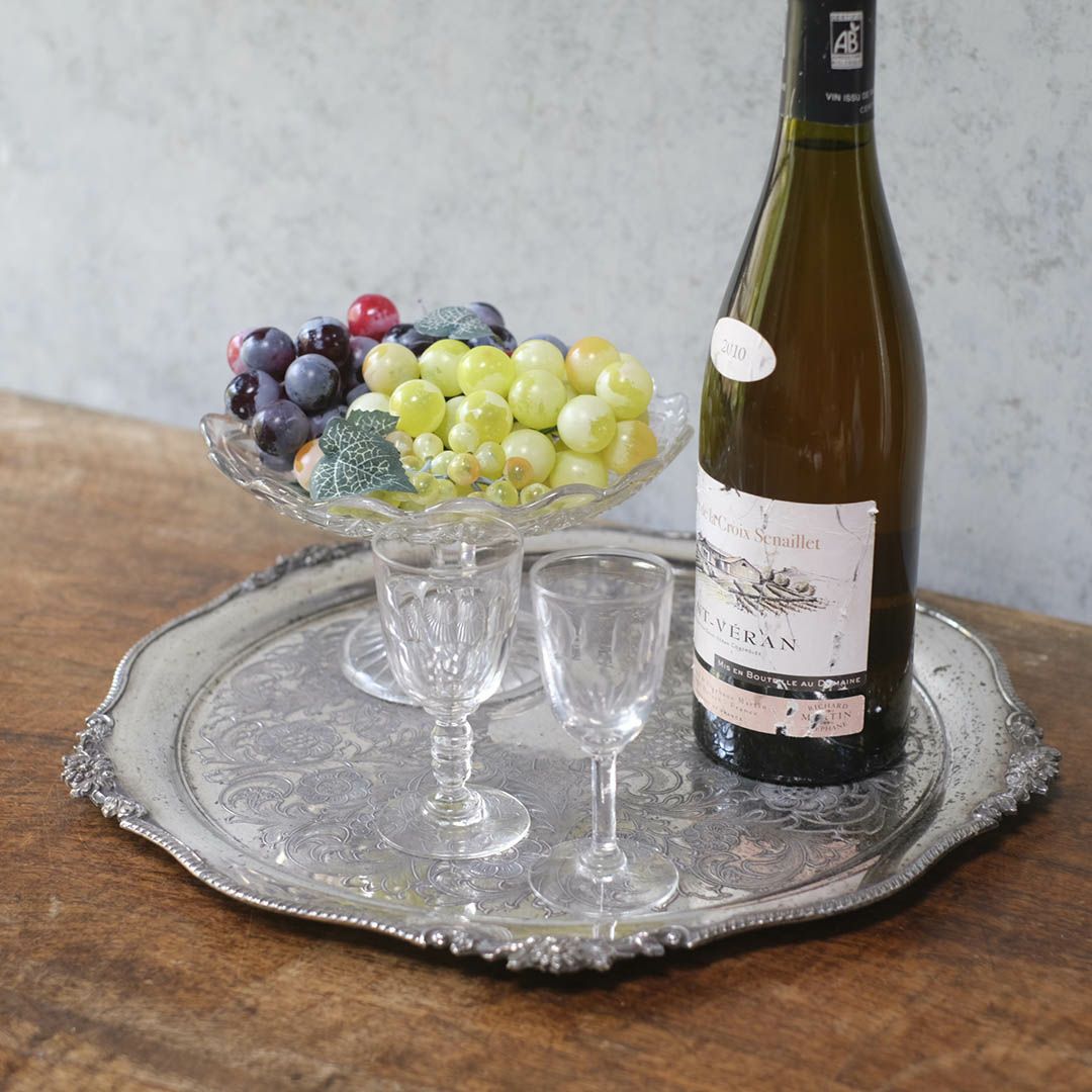 アンティークトトレイ シルバープレート お盆 銀メッキイギリス