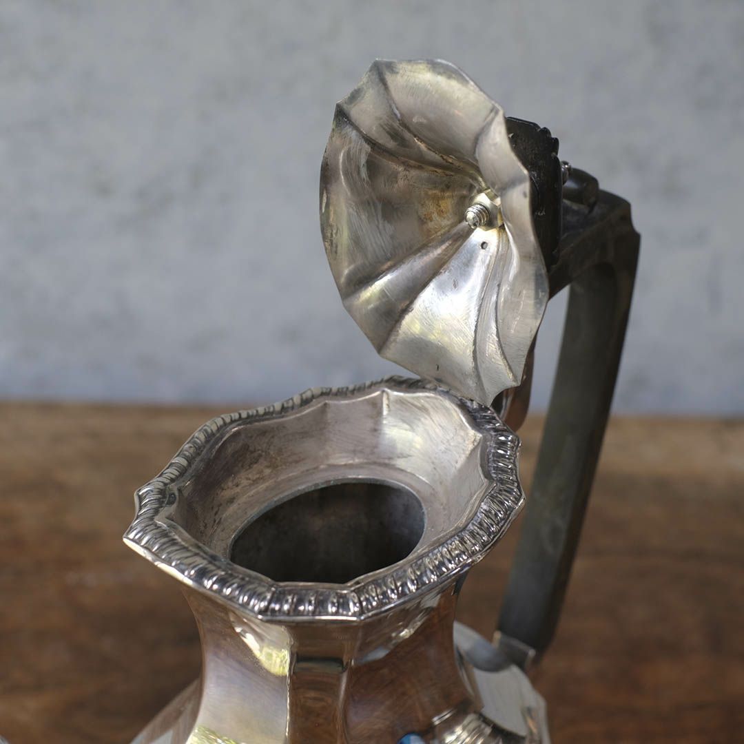 アンティークティーポットセット エドワーディアンリボン ティーサービス ウォーカーアンドホール W&H イギリス6