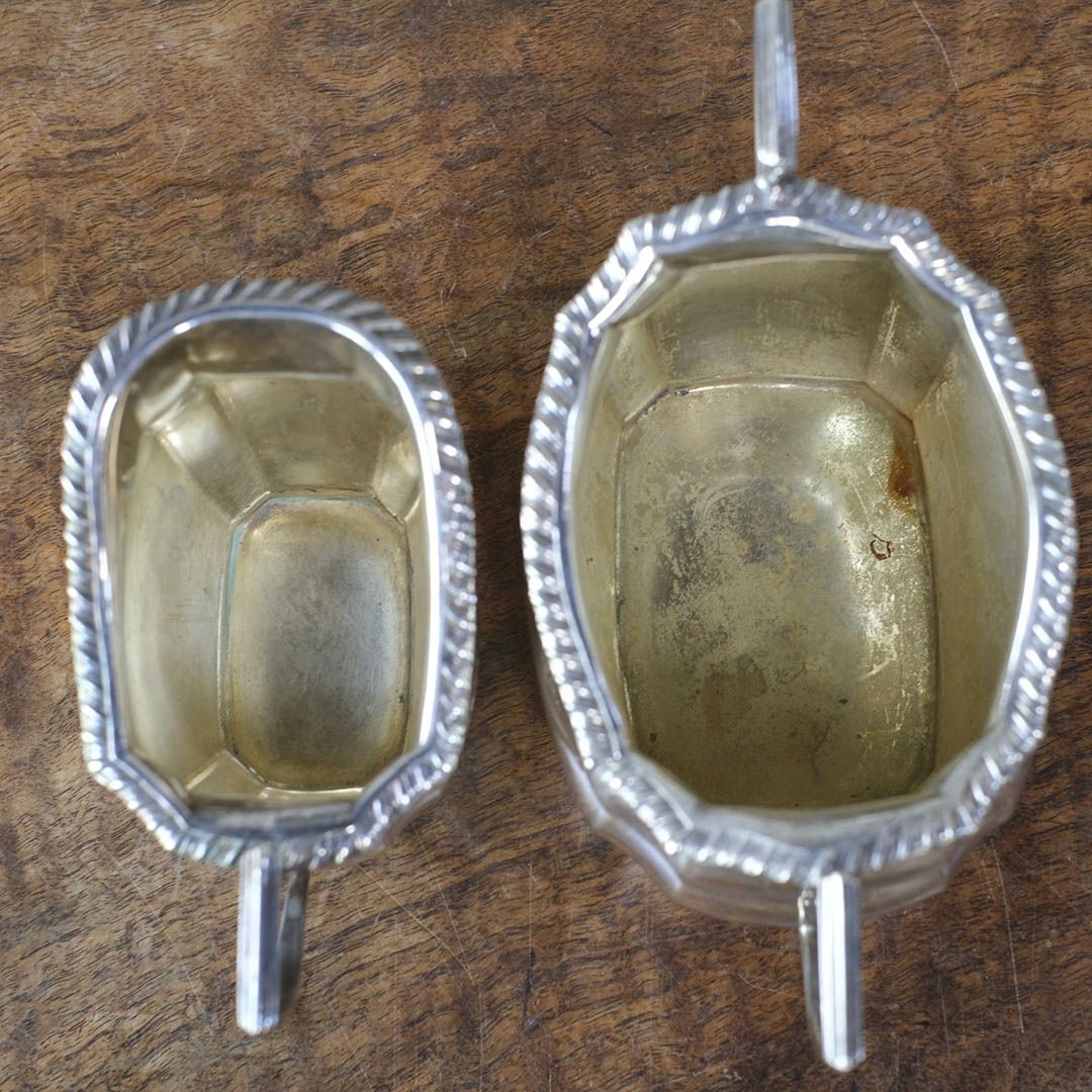 アンティークティーポットセット エドワーディアンリボン ティーサービス ウォーカーアンドホール W&H イギリス10