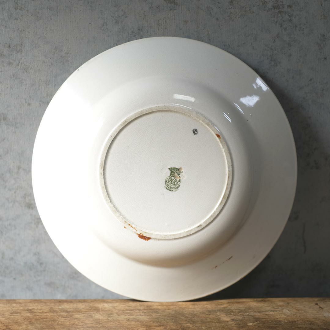 アンティーク皿 Sarreguemines（サルグミンヌ  CHAMPAGNY フランス アンティーク食器4