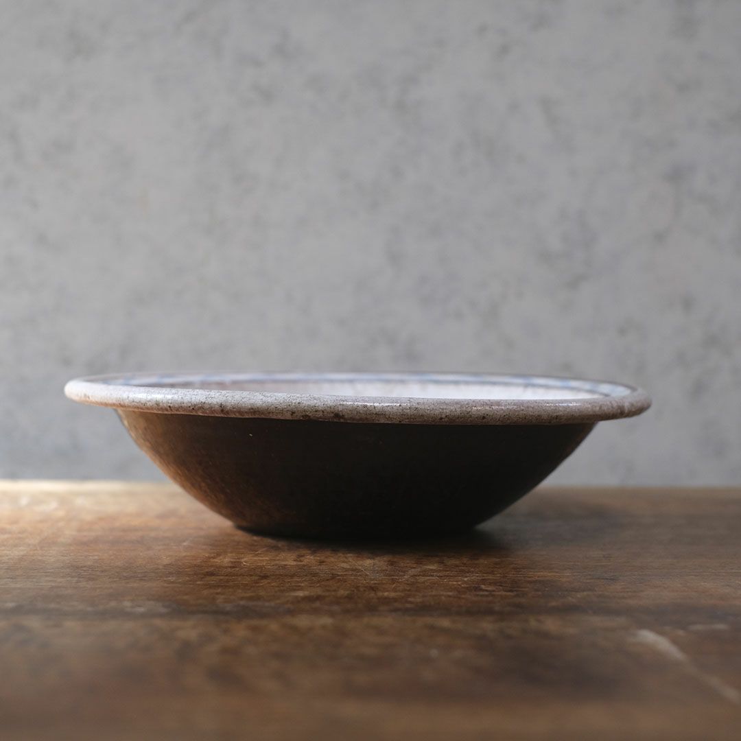 アンティークボウル キュノワール 陶器 フランス3