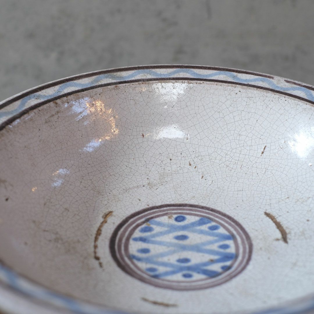 アンティークボウル キュノワール 陶器 フランス5