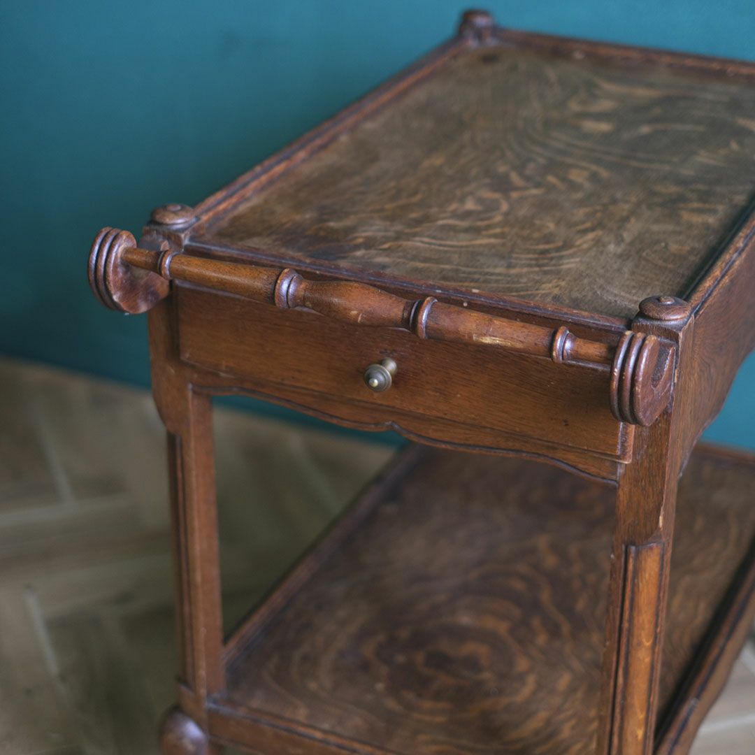 アンティークティートローリーテーブル ワゴン アンティーク家具5