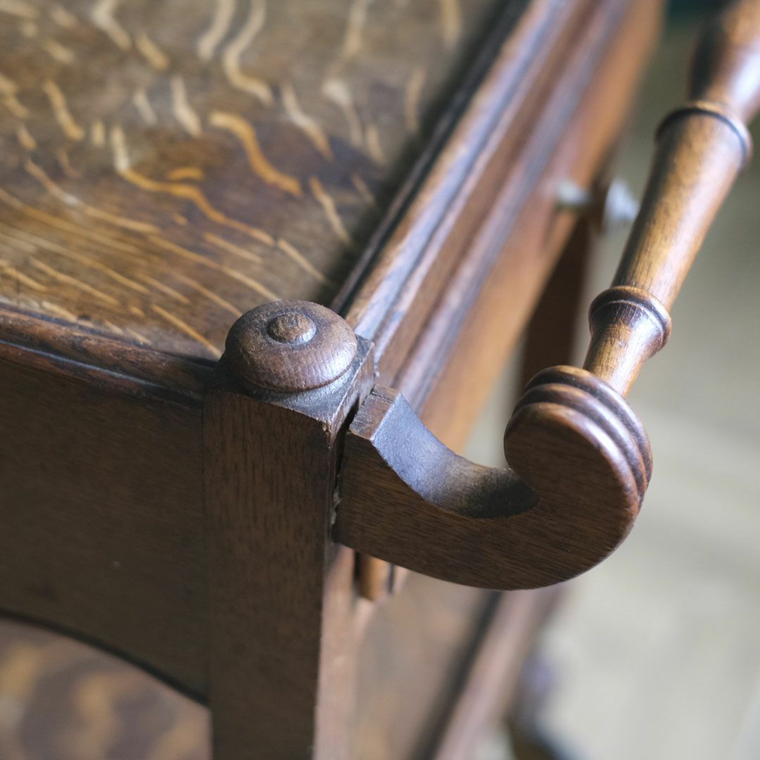 アンティークティートローリーテーブル ワゴン アンティーク家具7