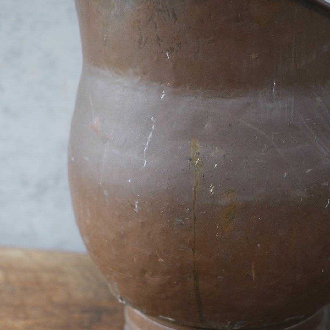 アンティークコールスカットル 石炭バケツ イギリス 銅7