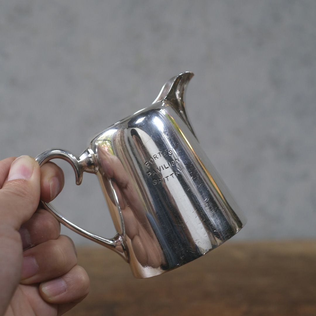 アンティークミルクジャグ GLADWIN Ltd シルバープレート 銀メッキ イギリス4