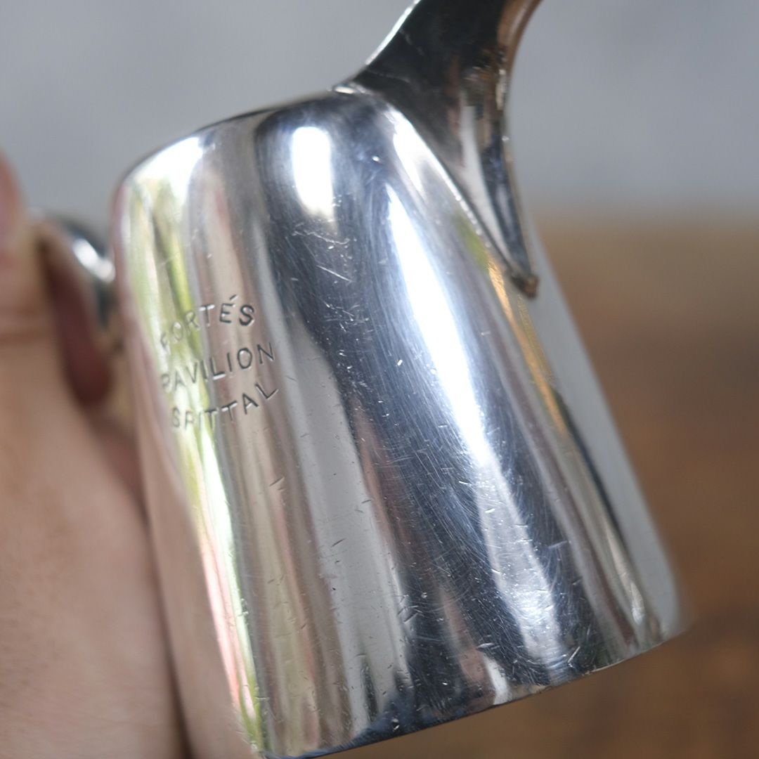 アンティークミルクジャグ GLADWIN Ltd シルバープレート 銀メッキ イギリス6