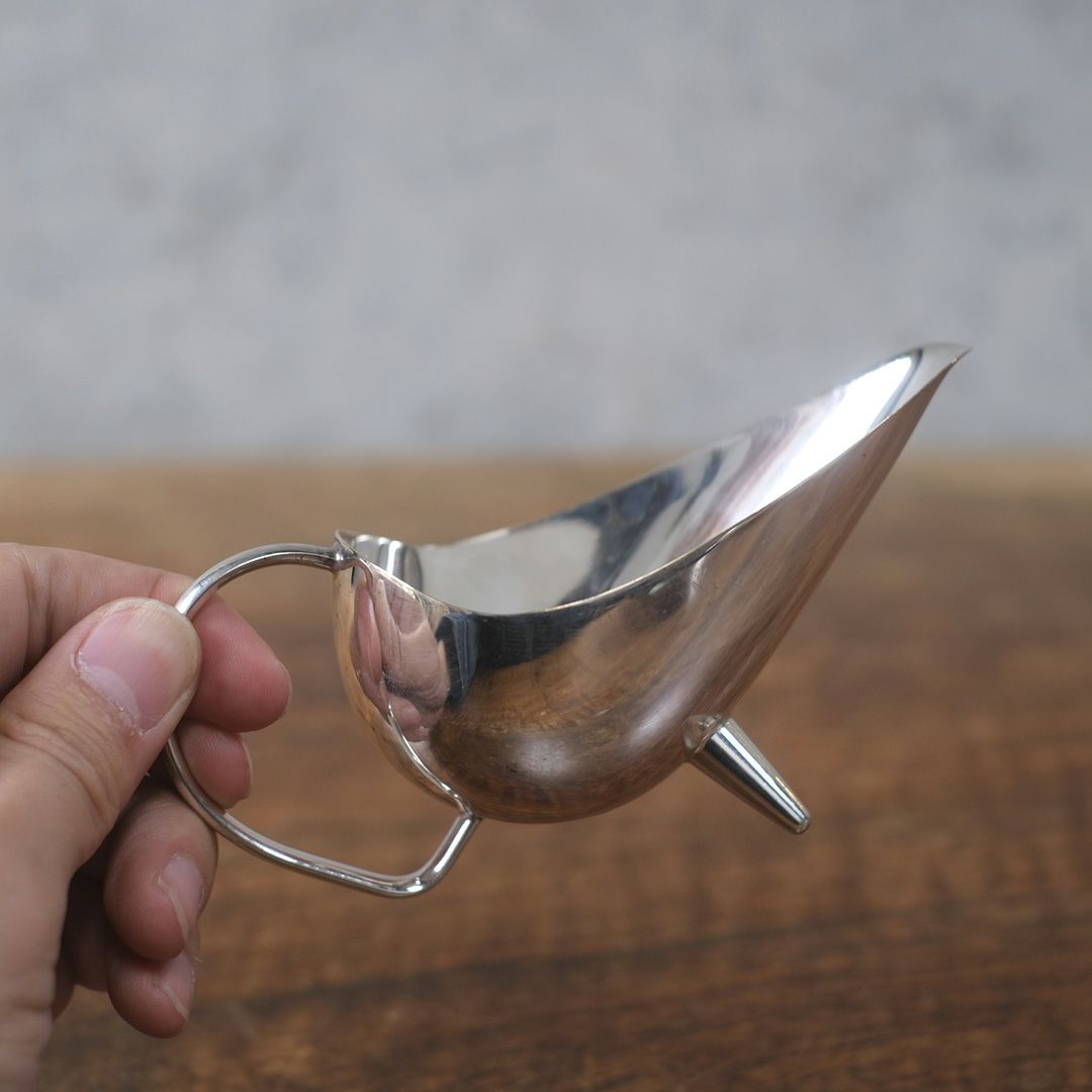 アンティーク ソースボートシルバープレート 銀メッキ イギリス製3